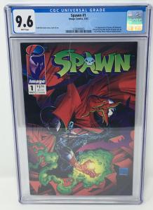 Spawn #1 1st App. Spawn (Al Simmons)  First Printing CGC - Movie