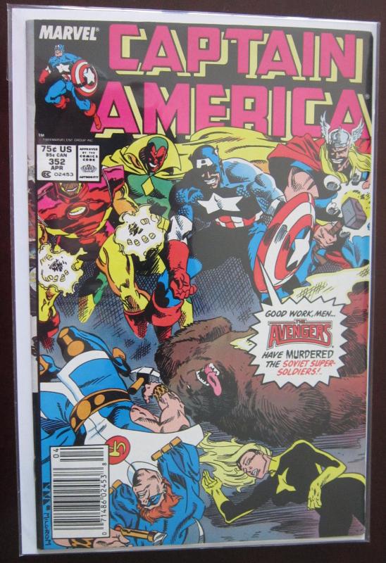 Captain America (1989 1st Series) #352, VF 8.5