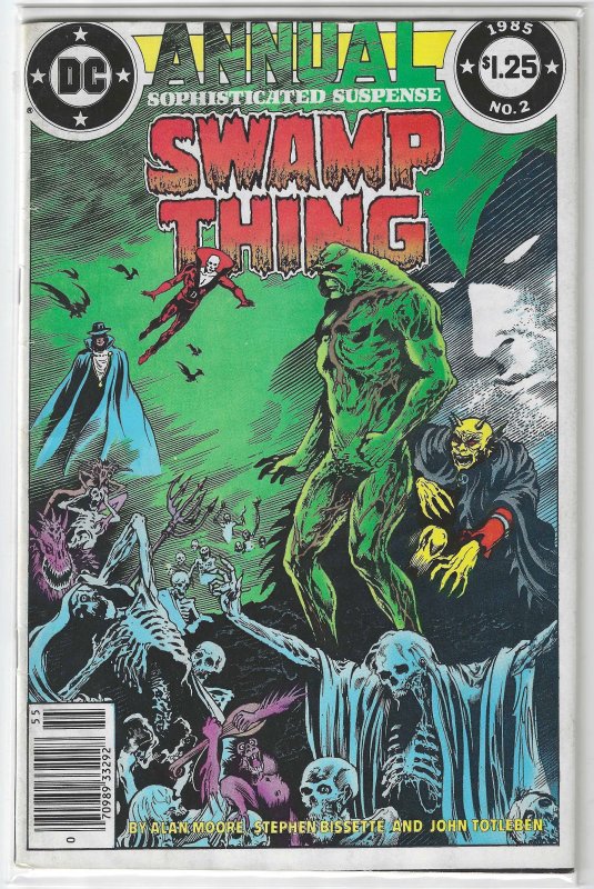 Swamp Thing Annual #2 (1985) FN- 1st Justice League Dark