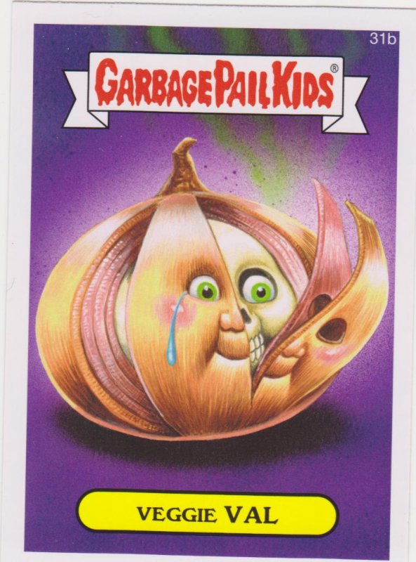 2015 Garbage Pail Kids  #31b Veggie Val