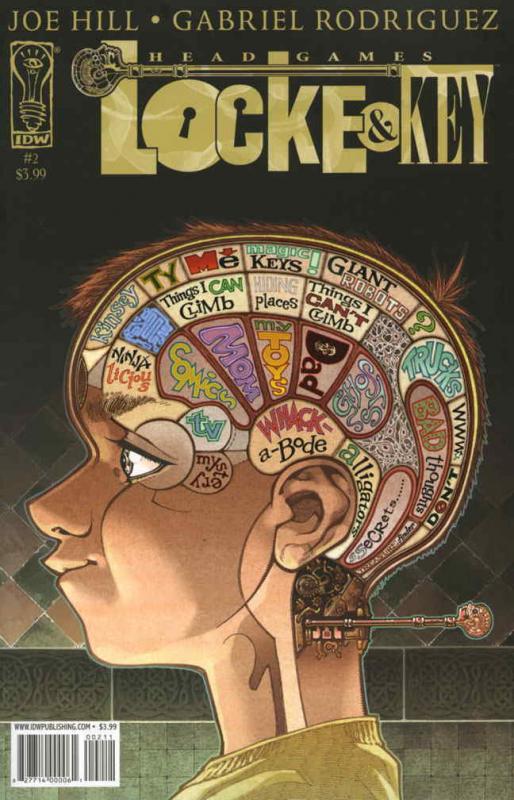 Locke & Key: Head Games #2 VF; IDW | save on shipping - details inside