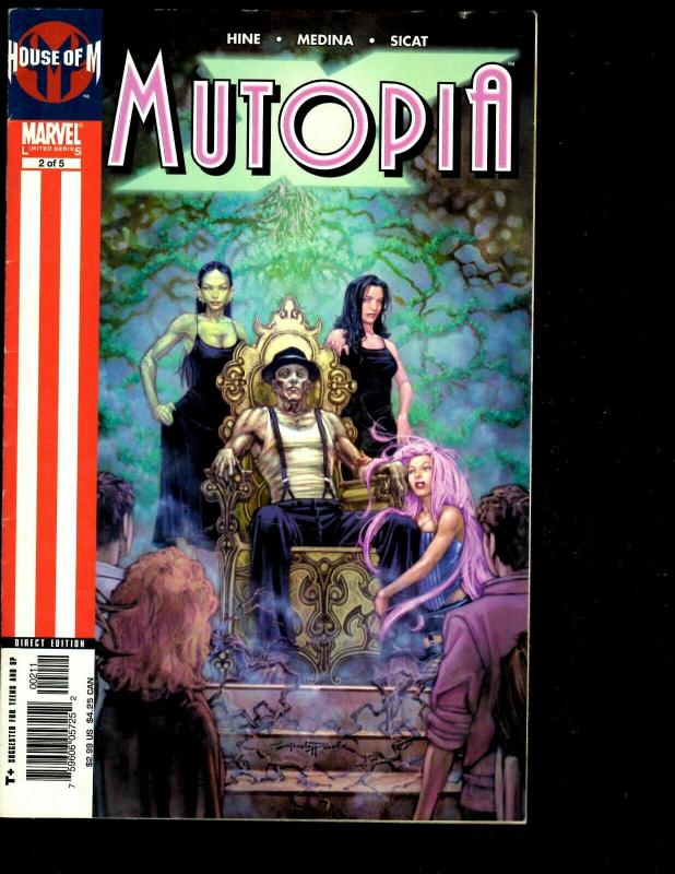 12 Comics X-Men Worlds Apart 1 2 (2) 4 Vulcan 1 2 Supreme 5 9 Mutopia 2 3-5 J391