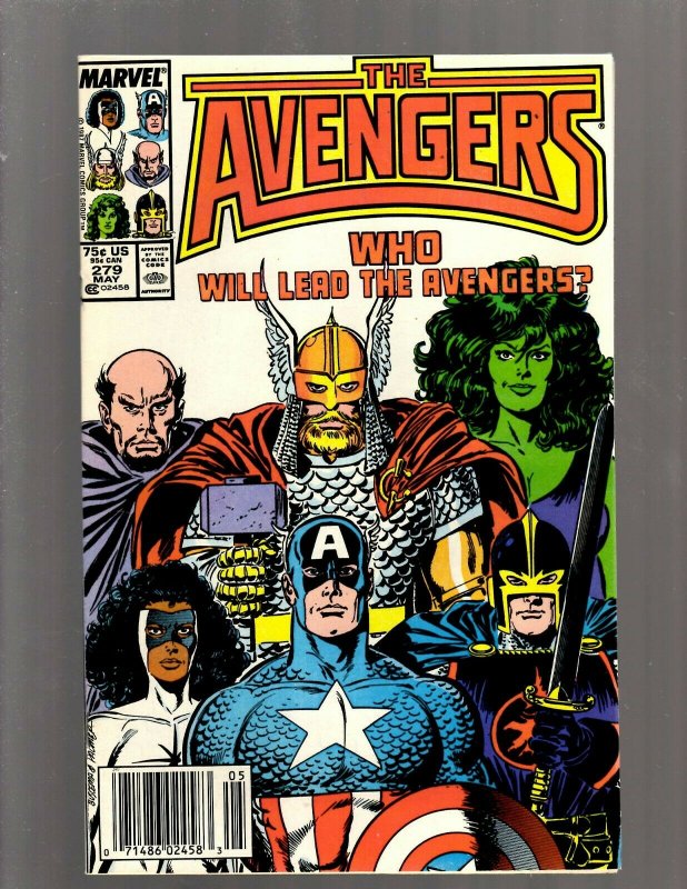 12 The Avengers Comics #273 274 275 276 277 278 279 280 281 282 283 284 GB2