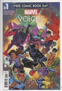 MARVEL VOICES #1, FCBD, NM, Black Panther, Moon Girl, , 2022, more FCBD in store