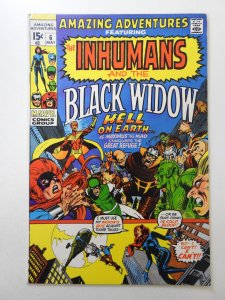 Amazing Adventures #6 (1971) Hell On Earth! Sharp VF- Condition!