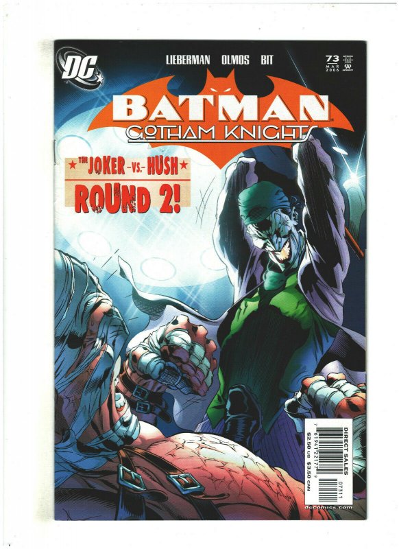 Batman Gotham Knights #73 NM- 9.2 DC Comics Joker vs. Hush Round 2