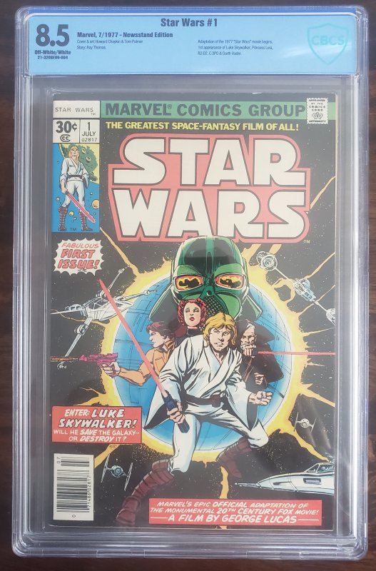 Star Wars 1 CBCS 8.5 Newsstand