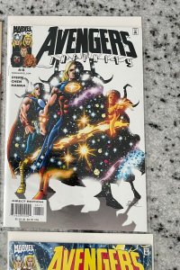 5 Avengers Marvel Comic Books Infinity # 1 2 3 4 + Log # 1 12 J826