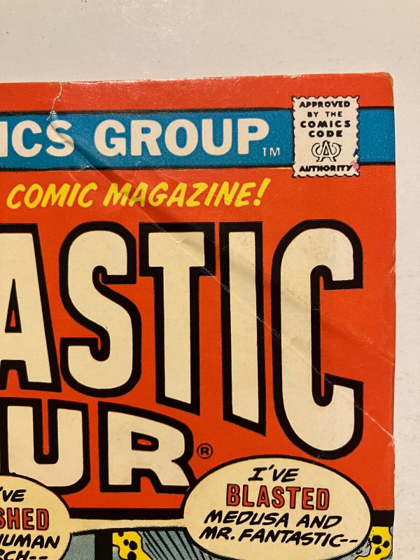 Fantastic Four #140 Annihilus Origin Story 1973 Buscema Bronze Age Marvel Comics