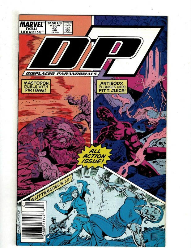 9 D.P. 7 Marvel Comics # 24 25 26 27 28 29 30 31 32 Universe Paranormal RB2 