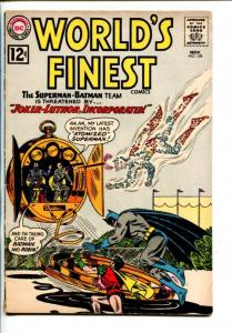 WORLD'S FINEST #129-1962-DC-BATMAN-SUPERMAN-ROBIN-JOKER-AQUAMAN-vg
