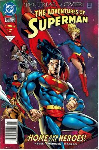 Adventures of Superman #531 VF