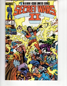 Secret Wars II #9 Direct Edition (1986) VF/NM or Better / ID#150
