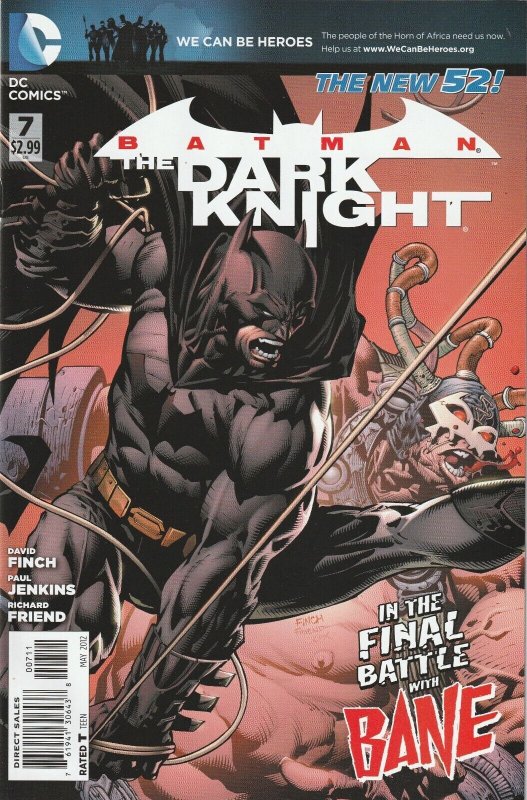 Batman The Dark Knight # 7 Cover A NM DC New 52 2011 [A1]