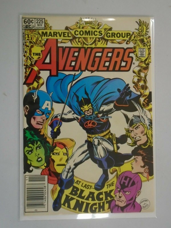 Avengers #225 Newsstand edition 7.0 FN VF (1982 1st Series)