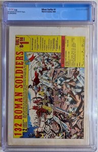 The Silver Surfer #1 Marvel Comics 1968 Origin of Silver Surfer CGC 7.5