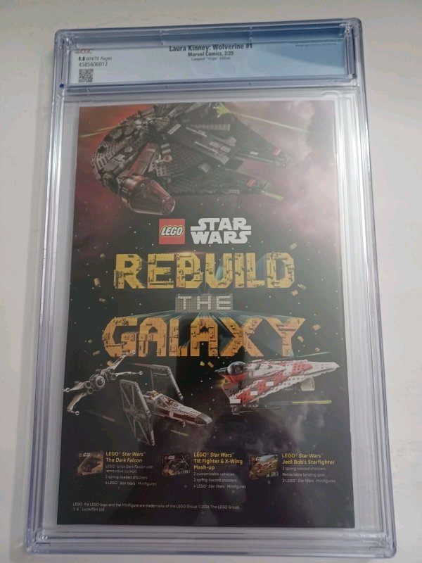 Laura Kinney Wolverine #1 Campbell Variant - 2025- CGC 9.8