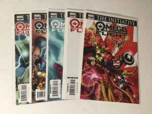 Omega Flight 1-5 1 2 3 4 5 Lot Nm Near Mint Marvel