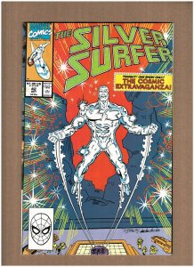 Silver Surfer #42 Marvel Comics 1990 Jim Starlin Ron Lim VG/FN 5.0