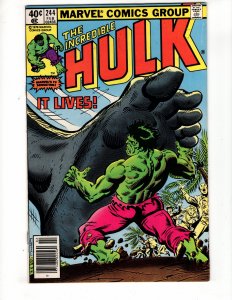 The Incredible Hulk #244 (1980) IT LIVES! Bronze Age MARVEL  / ID#143