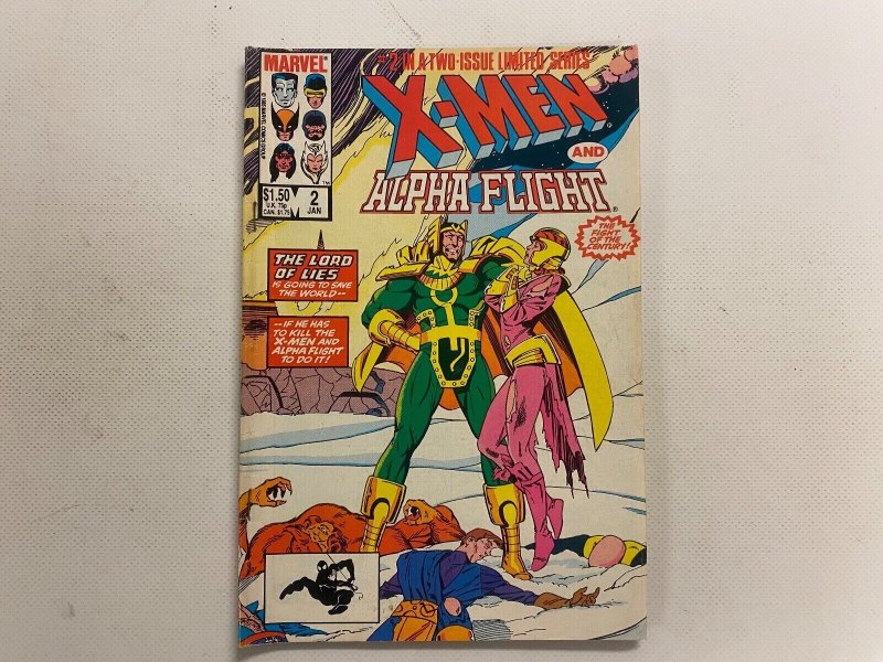 X-Men and Alpha Flight Marvel Comics LTD Series #2 X-Men 70 KM1