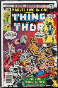 Marvel Two-in-One #22 (1976) The Thing [Moisture Damage]