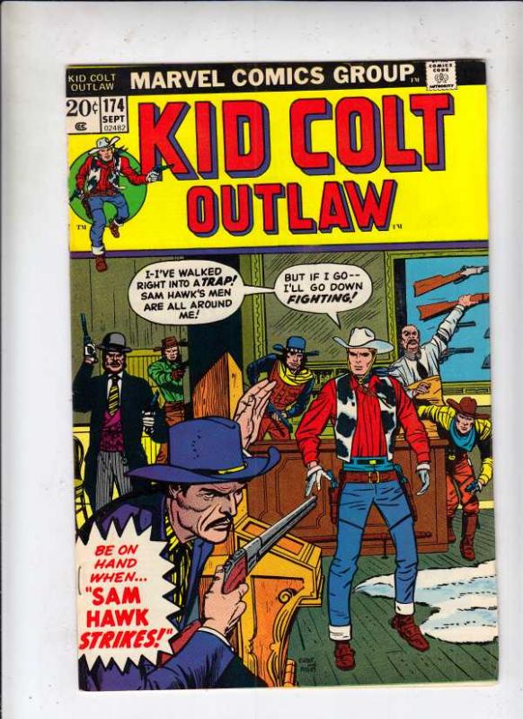 Kid Colt Outlaw #174 (Sep-73) FN/VF Mid-High-Grade Kid Colt