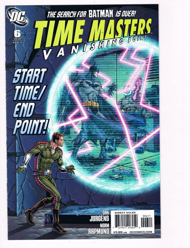 Time Masters Vanishing Point # 6 DC Comic Books Hi-Res Scans Modern Age WOW!! S3