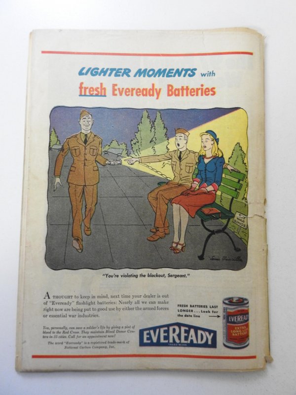 Action Comics #73 (1944) GD- Condition Cover detached