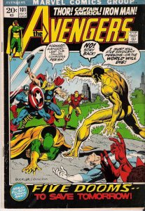 Avengers, The #101 VG ; Marvel | low grade comic July 1972 Harlan Ellison Story