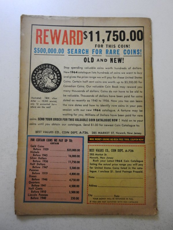 Adventure Comics #317 (1964) GD  moisture stains, 2 in cumulative spine split