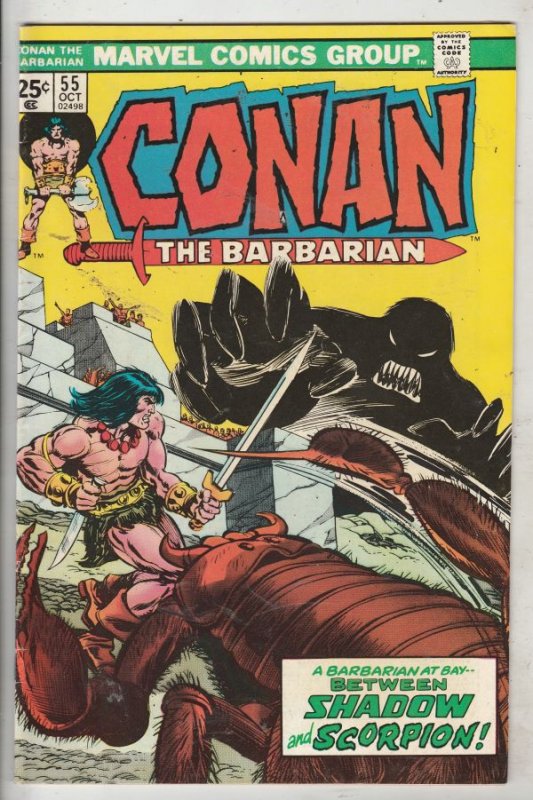 Conan the Barbarian #55 (Oct-75) VF/NM High-Grade Conan the Barbarian