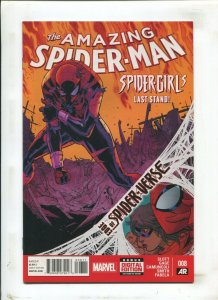 Amazing Spider-Man #8 - Silk's New Suit Debut - Direct Edition (9.2OB) 2014 
