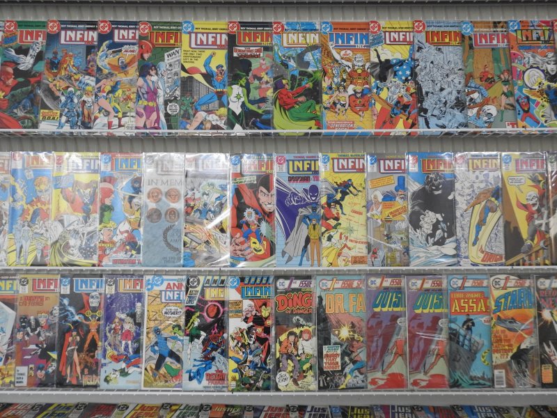 Huge Lot 160+ Comics W/ Vigilante, Infinity Inc McFarlane Art!+ MORE AVG VF-NM