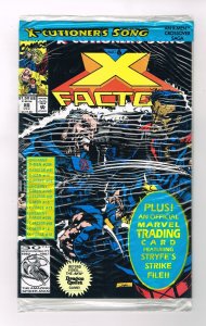 X-Factor #85 (1992)   Sealed Polybagged - Trading Card inside