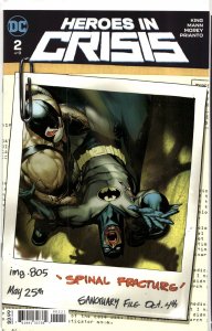 Heroes In Crisis #2 Variant Cover (2018) Heroes in Crisis