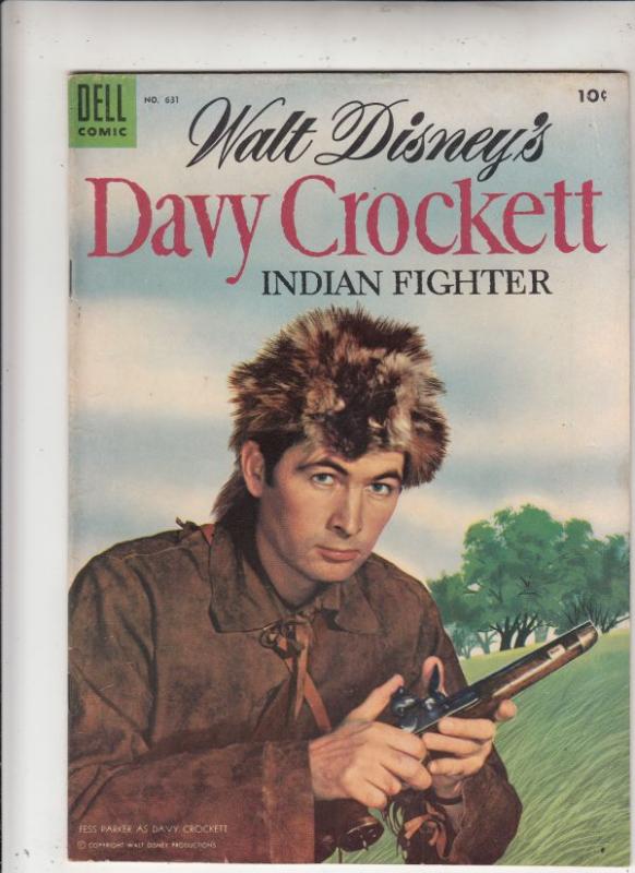 Four Color #631 (May-55) FN/VF Mid-High-Grade Davy Crockett