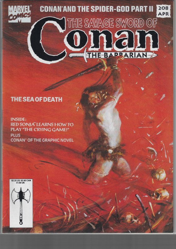 Savage Sword of Conan #208 (Marvel, 1993)