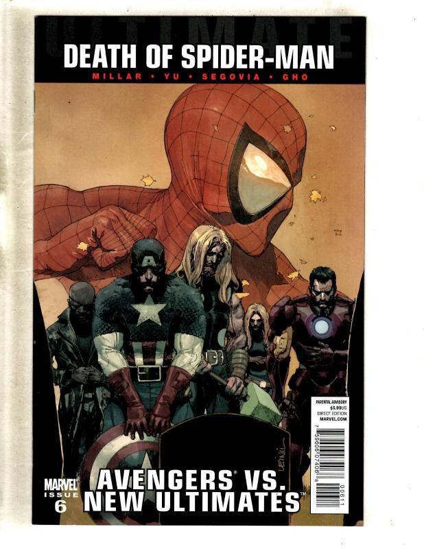 11 Comics Ultimate Death Of Spider-Man 1 2 3 4 5 6 Ultimates 1 War 1 2 3 4 CJ9