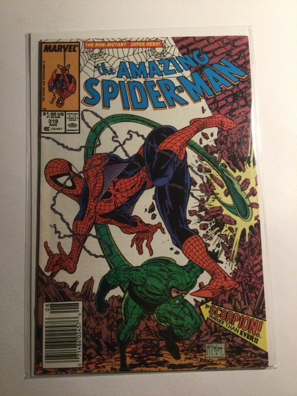 Amazing Spider-Man 318 near mint- nm- 9.2  Marvel