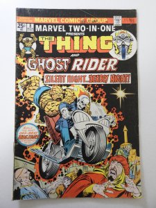 Marvel Two-in-One #8 (1975) VG Condition moisture stain