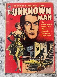 The Unknown Man # 1 VG 1951 Avon Publication Comic Book Golden Age RARE 1 J877