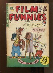 FILM FUNNIES #1 (4.5) MR FOX AND MR RABBIT! 1949