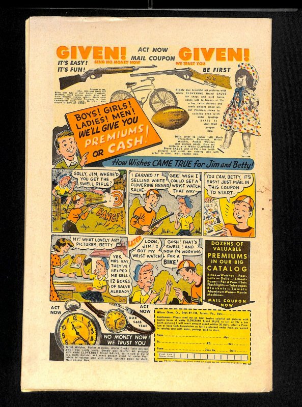 Amazing Mysteries #35 VG/FN 5.0