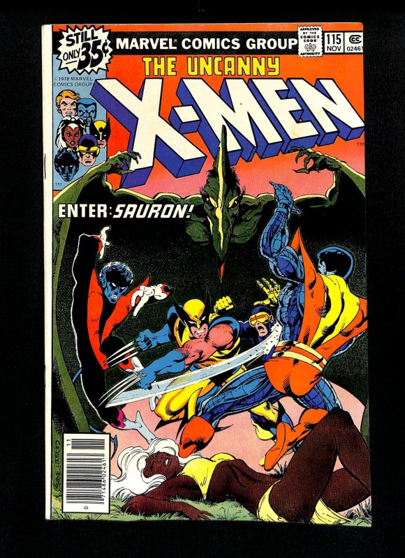 X-Men #115 Sauron Kazar and Zabu Claremont Story!