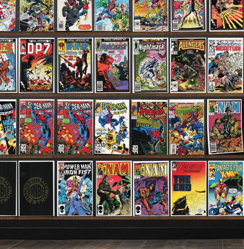 Huge Lot 140+ Comics with The Avengers, The 'Nam, Spider-Man 2099 & More!