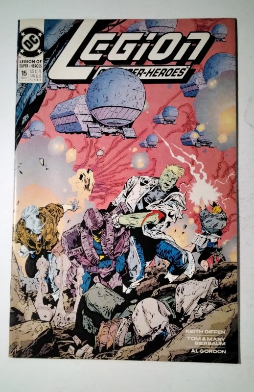 Legion of Super-Heroes #15 (1991) DC Comic Book J759