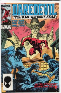 Daredevil #215 (1985) Daredevil