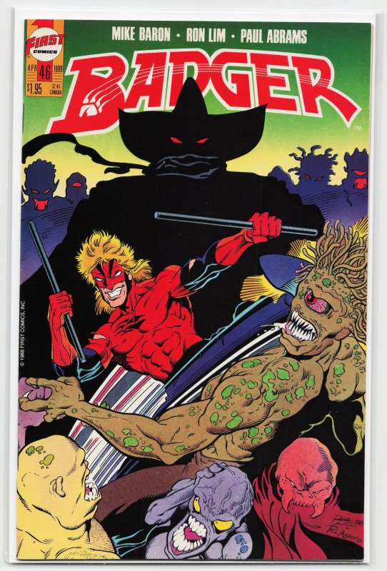 Badger #46 (1989) Badger