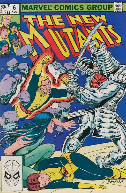 New Mutants, The #6 VF/NM ; Marvel | Chris Claremont Silver Samurai